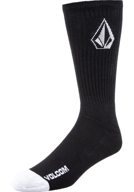Volcom Full Stone Sock 3Pack Socken black – Rückenansicht