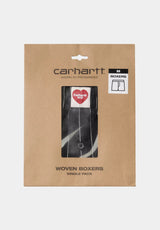 Cotton Boxer seatonstripe-black Rueckenansicht