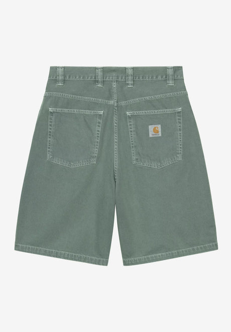 Brandon Short velvetgreenstonedyed Rueckenansicht