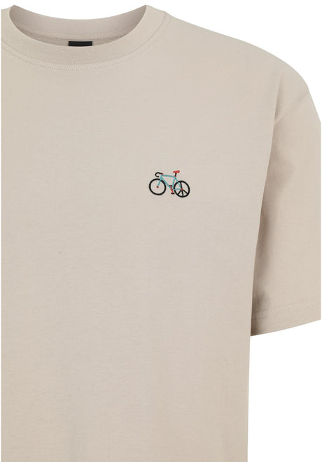 iriedaily Peaceride Emb T-Shirt sandstone – Detailansicht 1