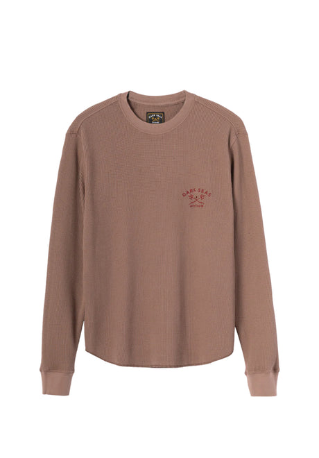 Dark Seas Conley Sweatshirt taupe – Vorderansicht