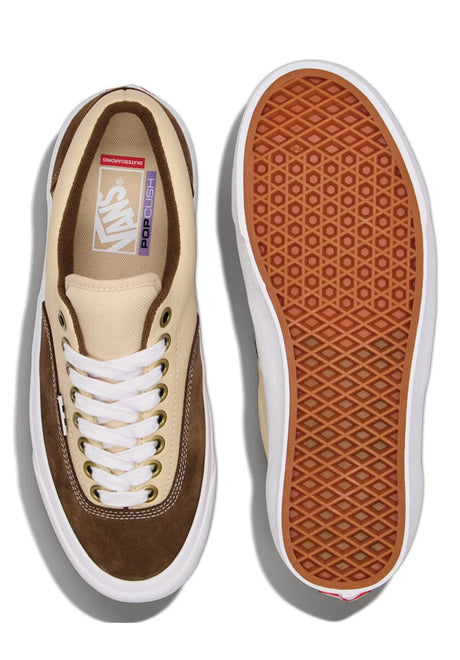 Vans Skate Era Stub Schuhe Jungs brown-tan – Vorderansicht