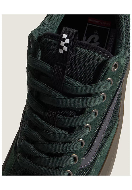 Vans Skate Old Skool 36 + Schuhe Jungs green-gum – Oberansicht