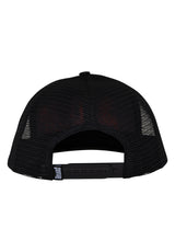 x Cannibal Corpse 5-Panel Structured Mesh Snapback black Rueckenansicht