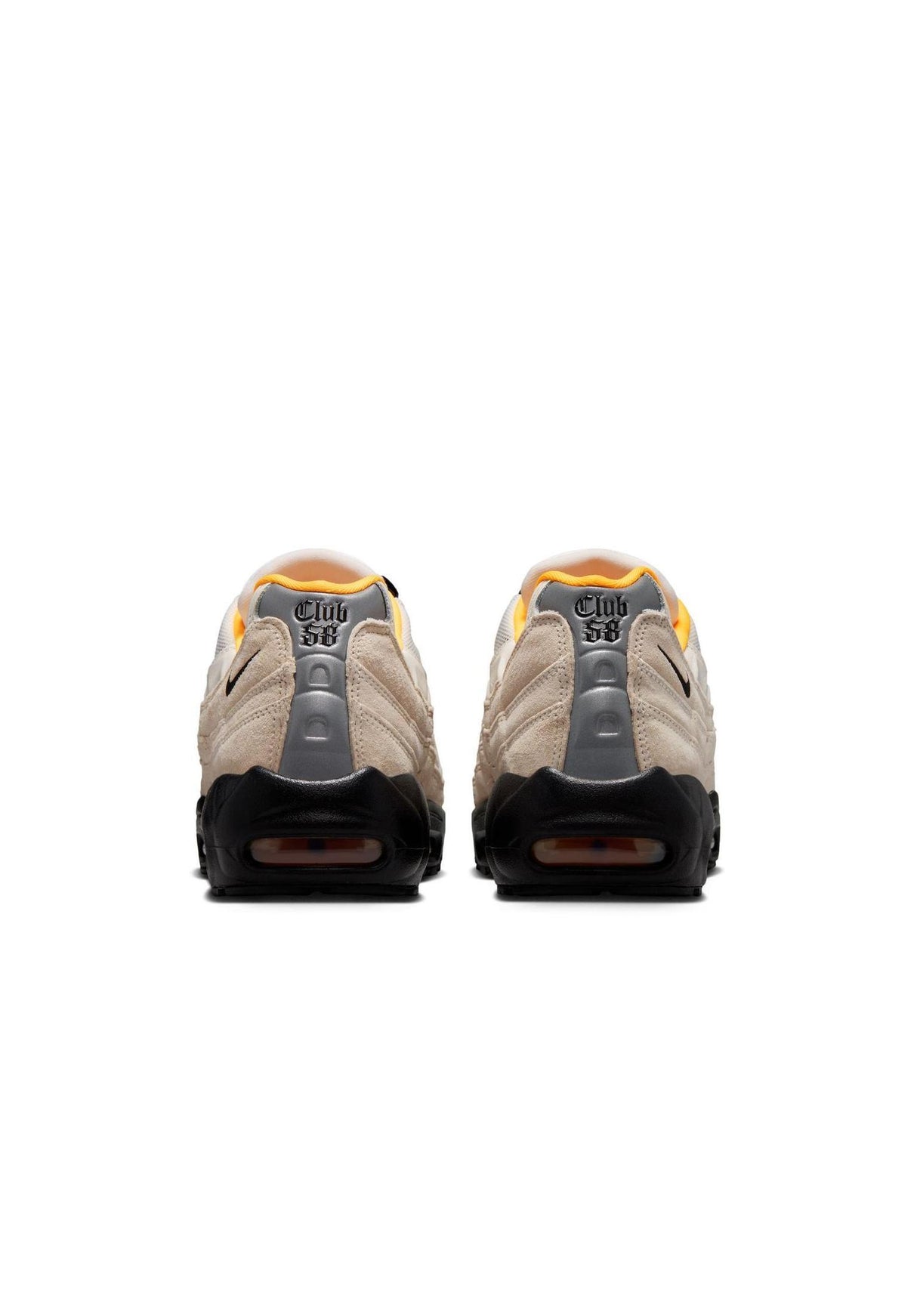 Nike SB Air Max 95 Club 58 sail-black-laserorange Closeup2