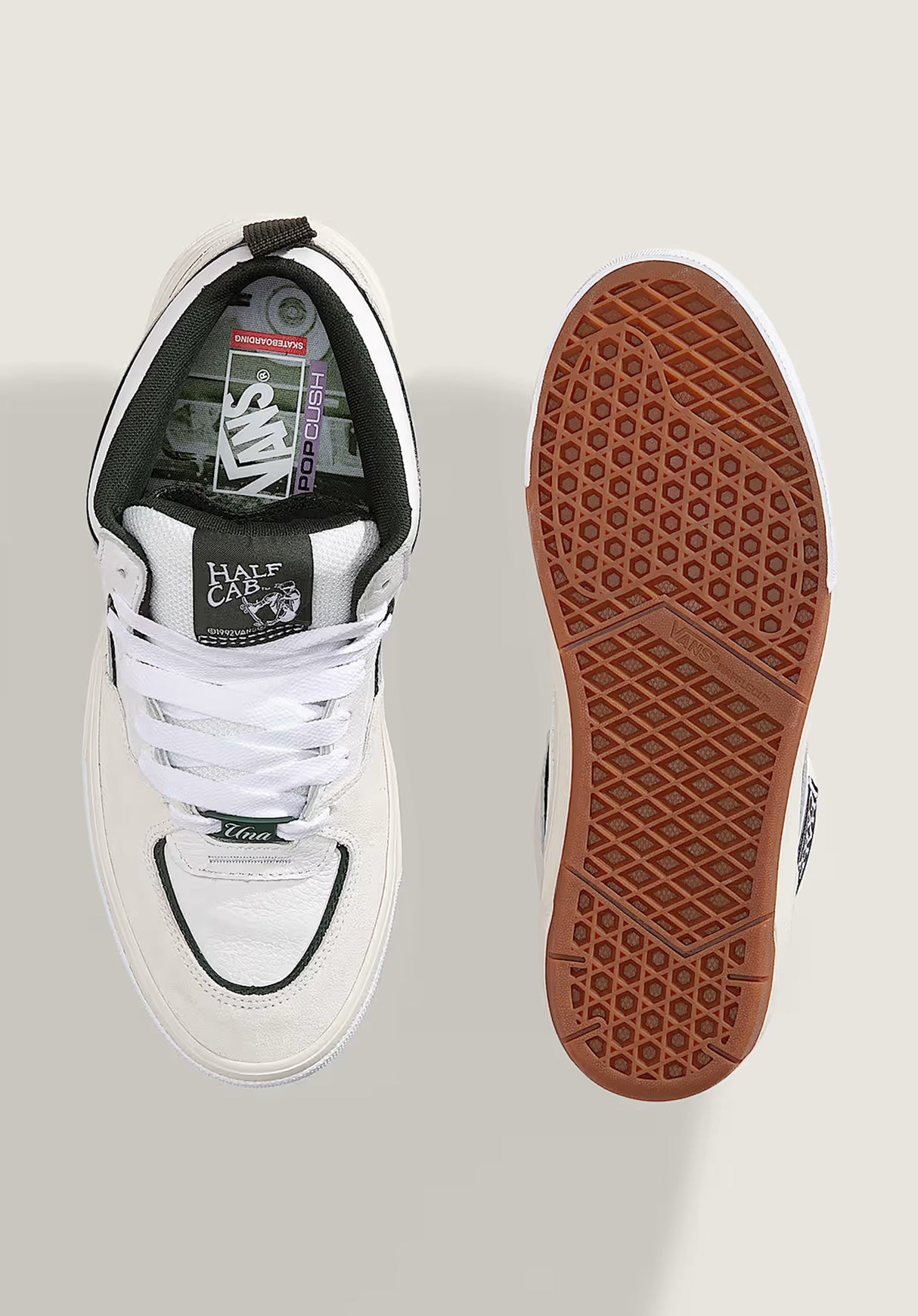 Skate Half Cab WaffleCup white-gum Closeup1