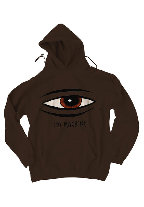 Toy-Machine Sect Eye Hoodie brown – Vorderansicht
