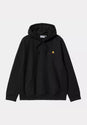 Hooded American Script black Vorderansicht