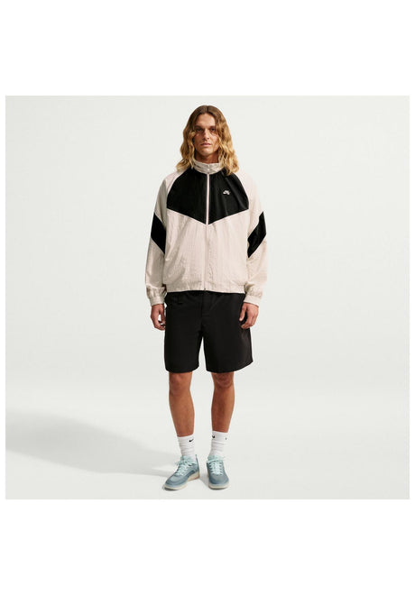 Nike SB Pavan Trainingsjacke lightorewoodbrown-white – Vorderansicht