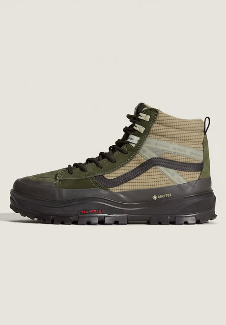 MTE Sk8-Hi Gore-Tex Insulated darkgreen-darkbrown Vorderansicht