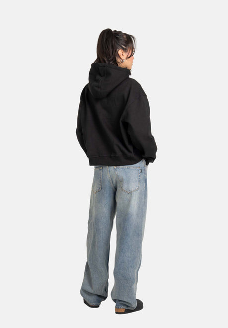 Reell Women Chloé Baggy Jeans fadedmidblue – Rückenansicht