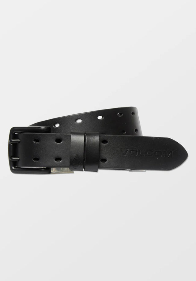 Two Spike Leather black Vorderansicht