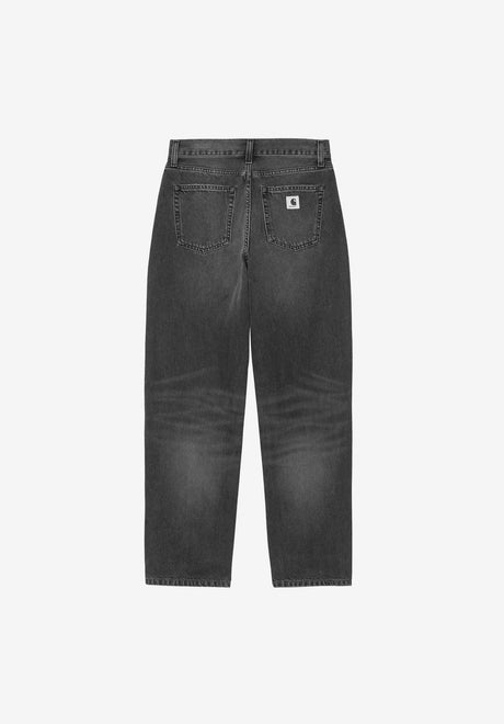 Carhartt WIP W' Arin Jeans blackdarkusedwash – Rückenansicht