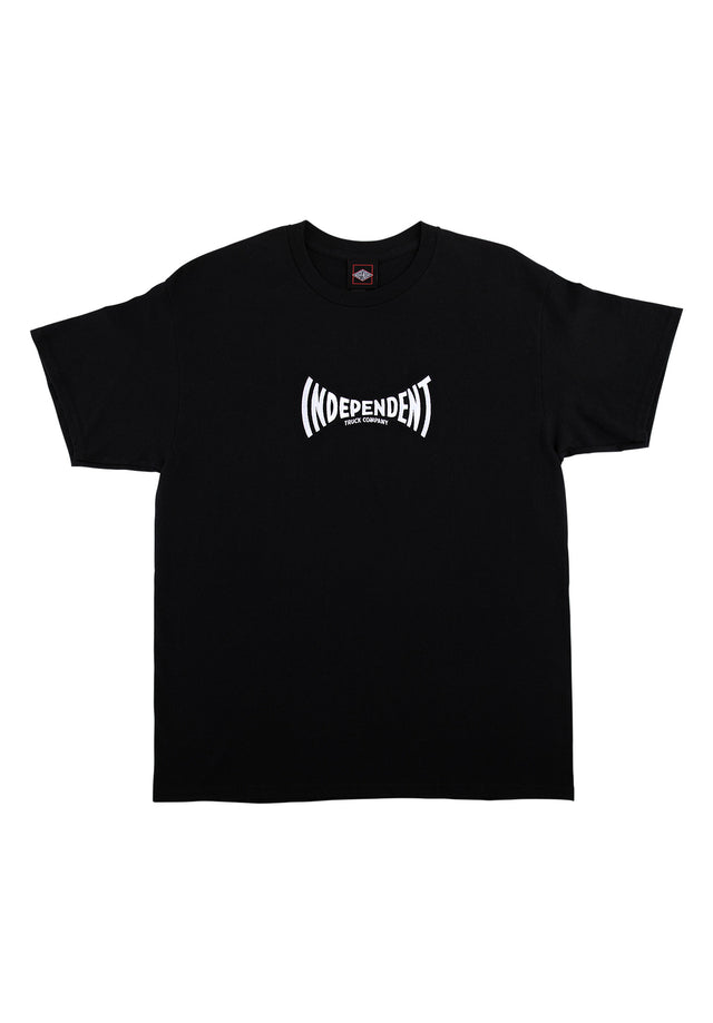 Embroidered Span Heavyweight black Vorderansicht
