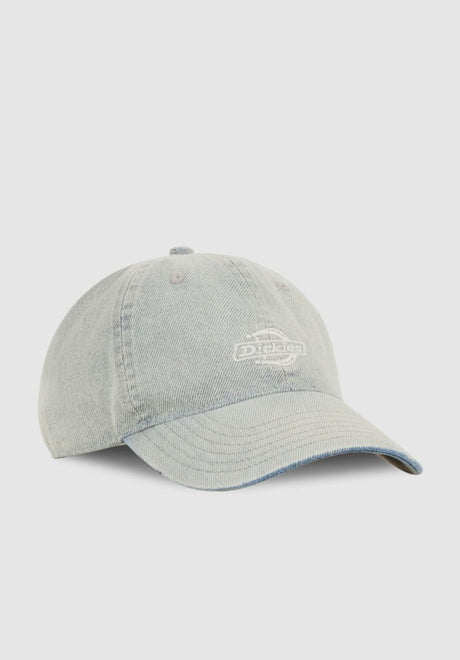 Dickies Dad Cap Denim Cap vintageagedblue – Vorderansicht