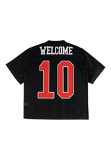 Adventure Time Football Jersey black Rueckenansicht