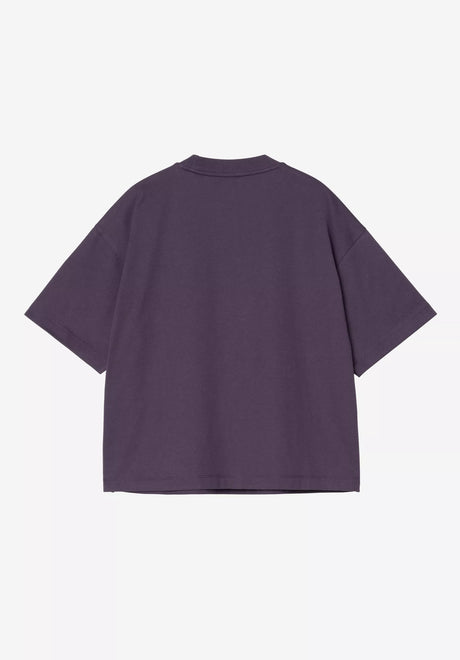 Carhartt WIP W' S/S Signet T-Shirt lokers-blue – Rückenansicht