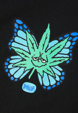 Green Budderfly black Rueckenansicht