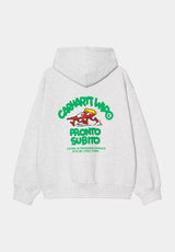 Pronto Sweat Jacket ashheather Rueckenansicht