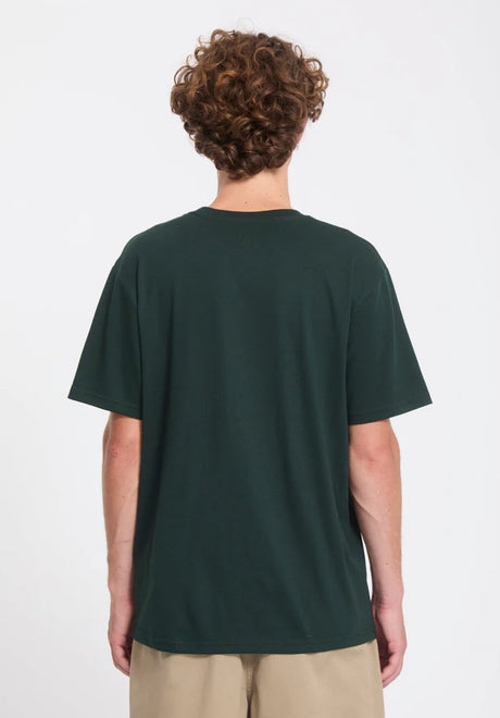 Volcom Stone Blanks T-Shirt scarab – Rückenansicht
