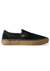 Skate Slip-On black-gum-white Vorderansicht