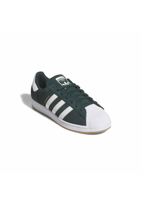 adidas-skateboarding Superstar ADV Schuhe Jungs aurivy-white-gold – Vorderansicht