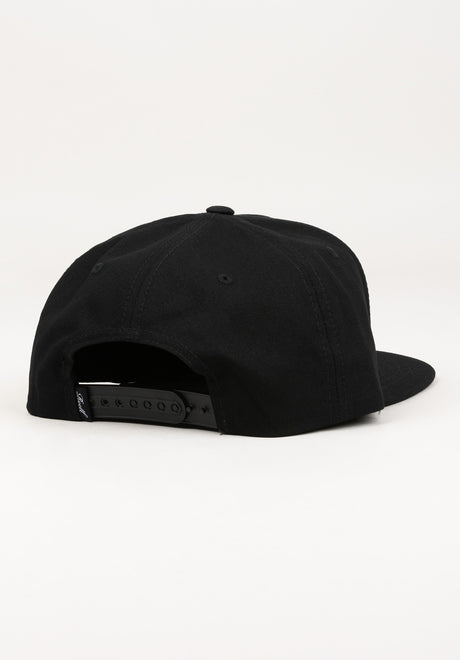 Pitchout Cap black Rueckenansicht