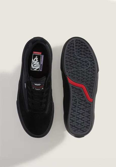 Vans Skate Curren Caples Schuhe Jungs black-black – Detailansicht 2