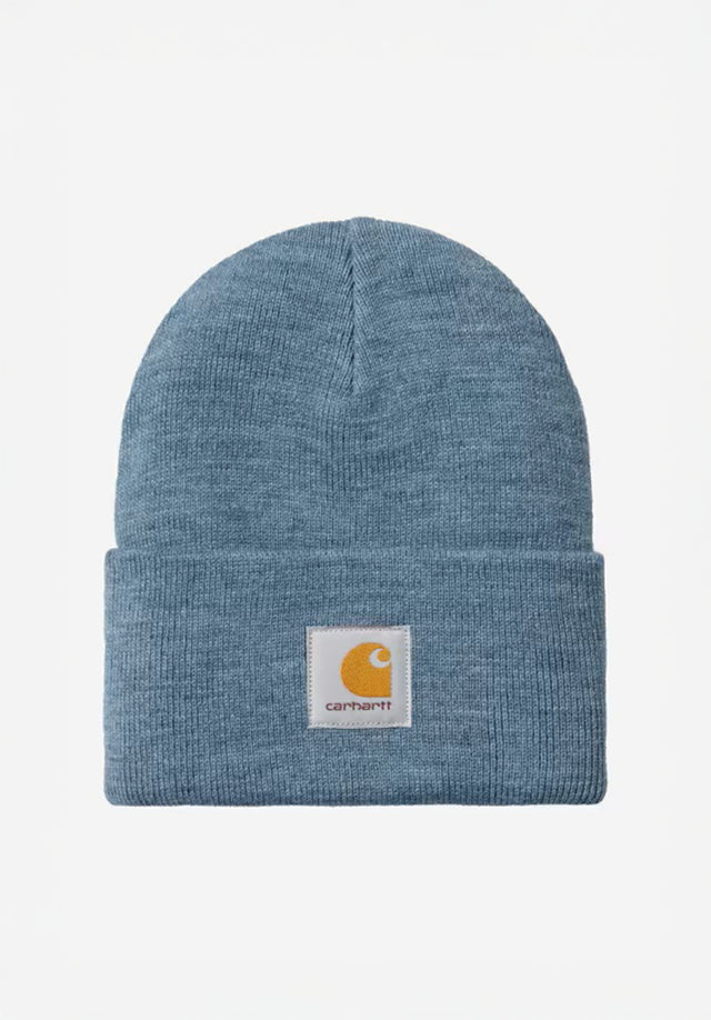 Acrylic Watch Hat (Heather) velvetblueheather Vorderansicht