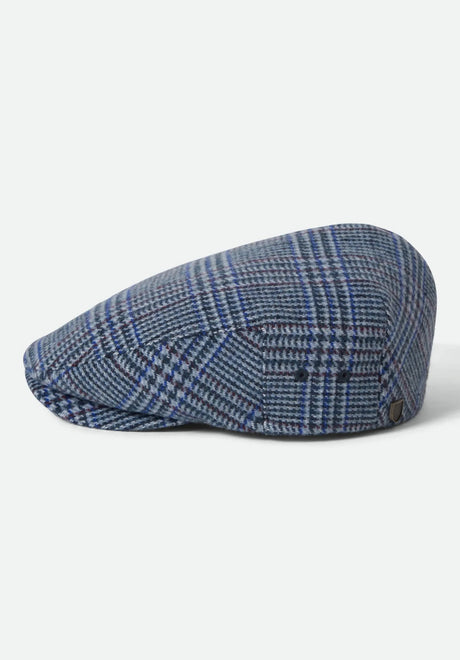Brixton Hooligan LW Hut celadongreen-royalplaid – Rückenansicht
