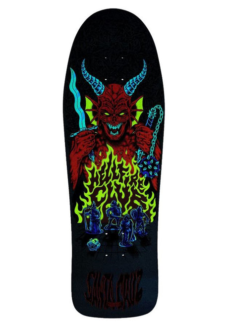 X Stranger Things Knox Hellfire Pit glow-in-the-dark Rueckenansicht