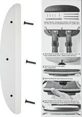 Powell-Peralta Tail Bone Skate-Zubehör white – Detailansicht 1