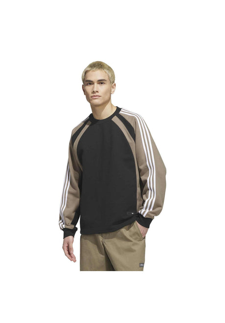 adidas-skateboarding FS+ Crew Sweatshirt black – Vorderansicht