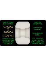 Dragons Nano Rat 88A AV4 Asymmetrical Medium Ride offwhite Rueckenansicht