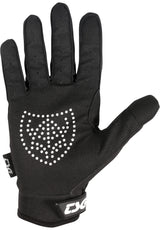 DW Glove solid black Rueckenansicht