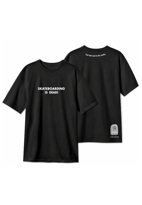 World Industries Skateboarding is Dead Premium black Vorderansicht