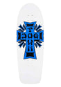 Cross Logo 70's Rider gloss white-metallic blue cross Vorderansicht