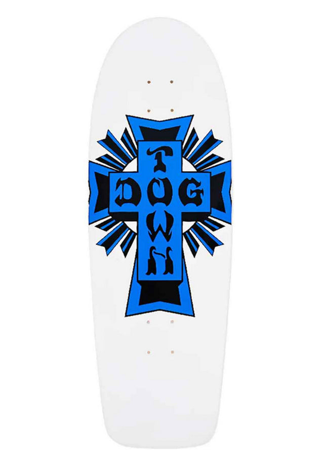 Cross Logo 70's Rider gloss white-metallic blue cross Vorderansicht