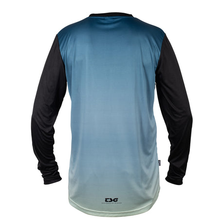 Waft Jersey blue-matcha gradient Rueckenansicht