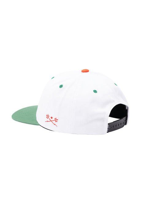 Dark Seas Memorial Twill 6-Panel Unstructured Cap offwhite – Rückenansicht