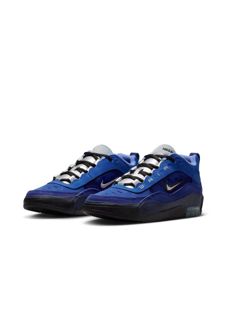 Nike SB Air Max Ishod Schuhe Jungs bluevoid-metallicsilver-radiantblue – Rückenansicht