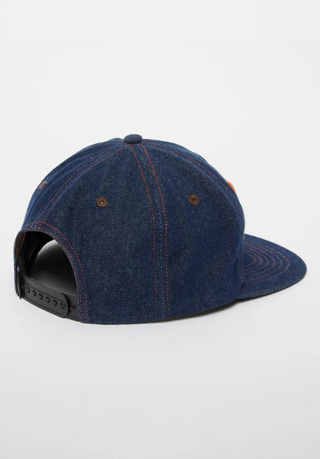 Volcom Hammered Worwear Cap dustbowl-indigo – Rückenansicht