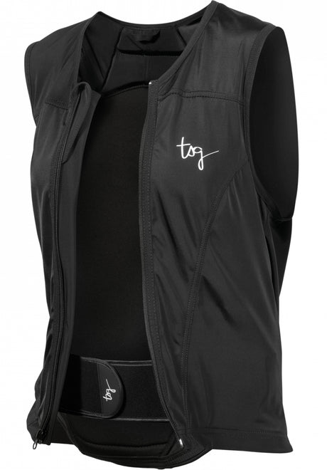 Backbone Vest WMN A black Closeup1
