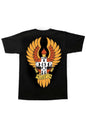 Big Foot 70s Orange Wings black Vorderansicht