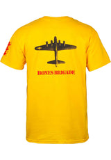 Bones Brigade Bomber gold Closeup2