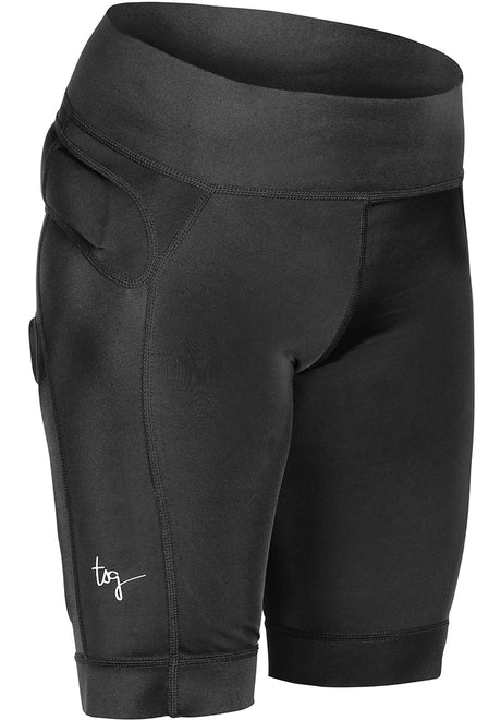 TSG Carna II Crashpant black – Vorderansicht