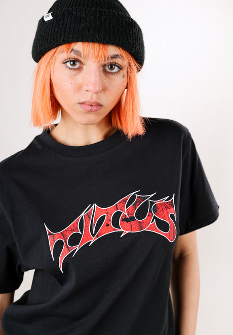 TITUS Classic Logo T-Shirt black – Detailansicht 2