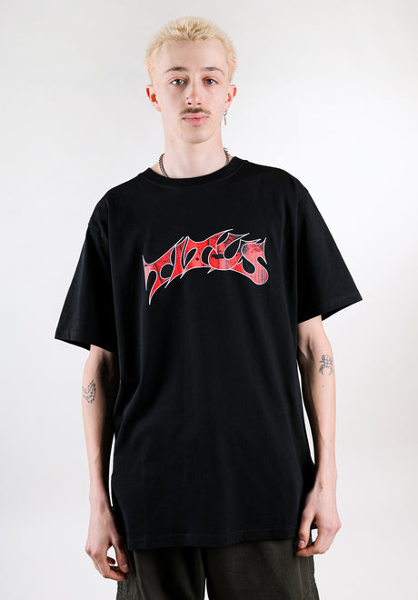 TITUS Classic Logo T-Shirt black – Vorderansicht