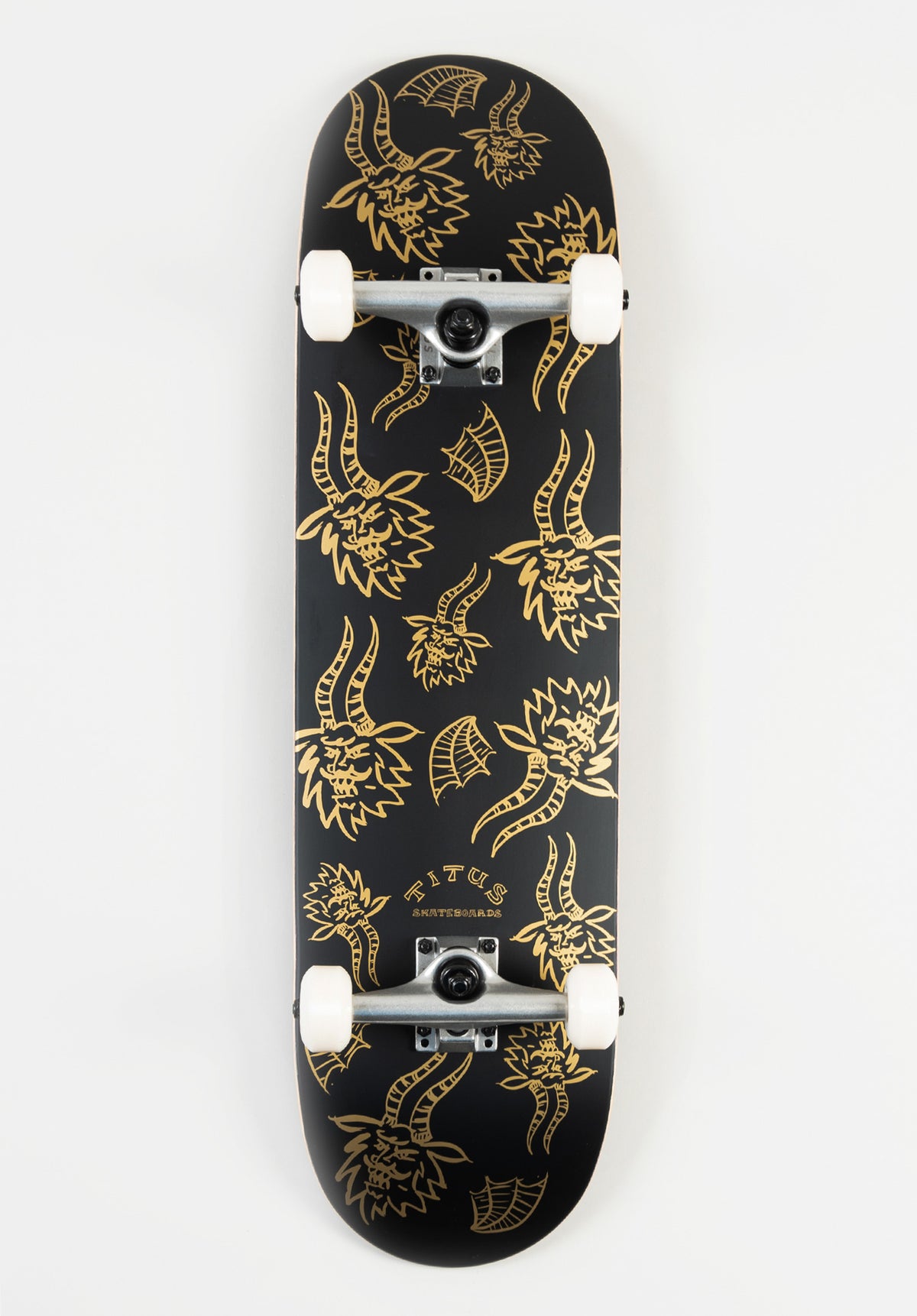 TITUS Devil's Head Classic Komplettboard black-gold – Vorderansicht