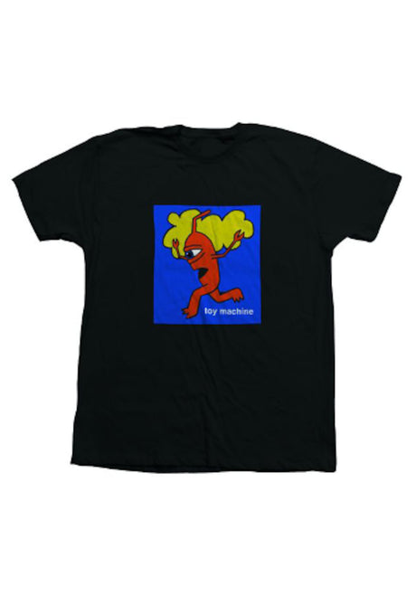 Toy-Machine Early Sect Youth T-Shirt black – Vorderansicht